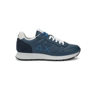 Sun 68 Tom Classic Sneaker - Heren - Sneakers - Blauw - 45 EU - Katoen - Schoenen