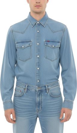 Diesel Light Blue Regular Shirt