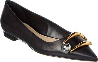 Alexandre Birman Harper Leather Flat