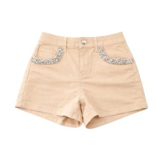 Liu Jo Casual Shorts, female, Beige, Size: W29 P9253 Shorts