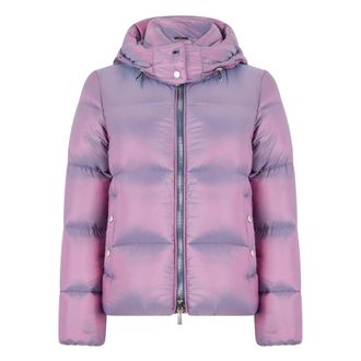 Moorer Marylin Korte Gewatteerde Jas - Dames - Jassen - Roze - Maat: XS Polyamide
