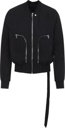 Rick Owens Bauhaus Jacket - Heren - Bomber jackets - Zwart - M - Katoen - Jassen