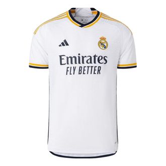 adidas Real Madrid 23/24 Home Authentic Jersey Asia Sizing White IA5139