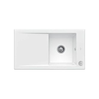 Villeroy & Boch V&b Einbausp&uuml;le Timeline 50 Flat 865x475mm Exzenterbet&auml;tigung Wei&szlig;