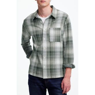 Madewell Devoe Button-Up Shirt in Luxury Forest at Nordstrom Rack, Size Xx-Large