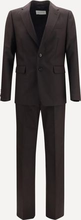 Dries Van Noten Abito in lana Chevron Man 50