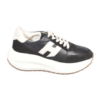 Hogan Maxi Active Trainers - female - Hogan - Sneakers - Black - 5 1/2 UK - Shoes
