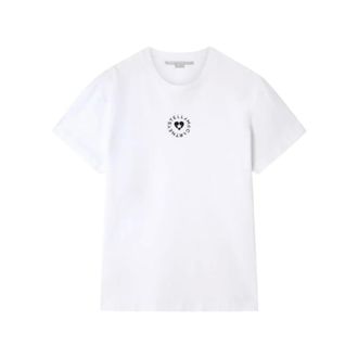 Stella McCartney Stella McCartney, T-Shirts, female, White, Size: XS Lovestruck T-shirt