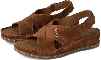 Born Ebba Womens Sandals Brown Glazed Giner : 10 M (B), Suede