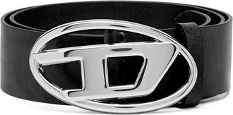 Diesel Logo-Buckle Belt - female - Diesel - Belts - Black - 75 CM - Accessories