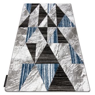 RugsX Alfombra Alter Nano Tri&aacute;ngulos Azul Blue 120x170 Cm