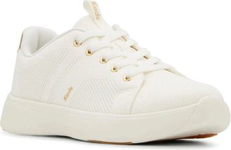 Keds BlissWalk Sneakers Womens 5M Egret Gold Lace Up Casual Shoes HAWK1839