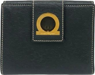 Ferragamo Leather Wallet (Bi-Fold) (Pre-Owned)