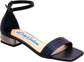 Lady Couture Doris Ankle Strap Sandal in Navy at Nordstrom Rack, Size 10