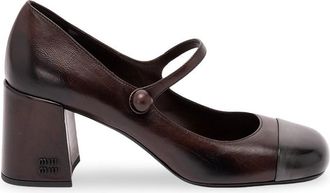 Miu Miu Leather Bicolor Pump
