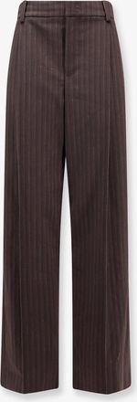 Vince Pantaloni a vita alta in misto cotone - VINCE. - gender_Woman