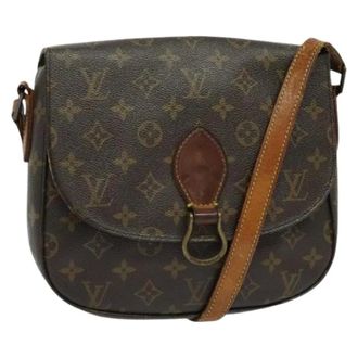 Louis Vuitton Pre-owned Cross Body Bags, female, Brown, Size: ONE SIZE Pre-owned Vintage Monogram Shoulder Bag