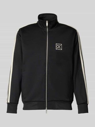 Calvin Klein Sweatjacke mit Rei&szlig;verschluss in Black, Gr&ouml;&szlig;e XL