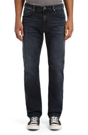 Mavi Zach Straight Leg Jeans in Mid Tonal Ink at Nordstrom, Size 29 X 30