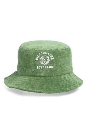 Billionaire Boys Club Terry Cloth Bucket Hat in Dill at Nordstrom, Size Large/x-Large