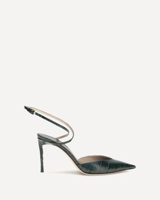 Tom Ford Crocodile-print leather Pumps Female 37