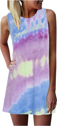 Generic Longline Vest For Women Casual Plain Camisoles Undershirt Lighweight Gradient Color T-Shirt Quick Dry Cooling Cami Top Sleeveless Shirts Loose Athleti