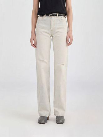 Our Legacy Jeans straight a vita media in denim di cotone vintage