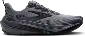 Brooks Mens Ghost Trail Running Shoes In Grey/grey/blackened Pearl