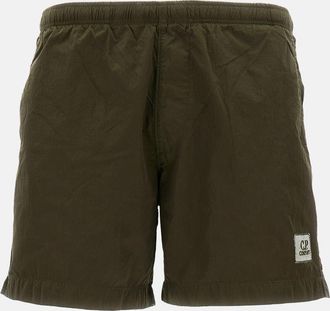C.P. Company Pantaloncini Da Spiaggia In Eco-chrome