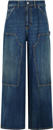 Maison Margiela Carpenter Blue Cotton Jeans