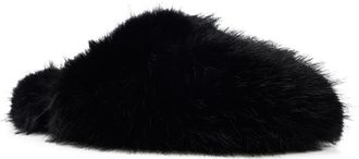 Zigi Soho Shera Faux Fur Slipper in Black Faux O at Nordstrom, Size 11