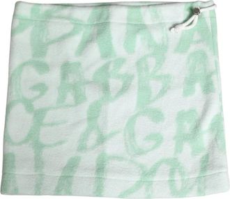 Dolce & Gabbana Neck Warmer - unisex - Wintersjaals - Wit - ONE Size - Nylon - Accessoires