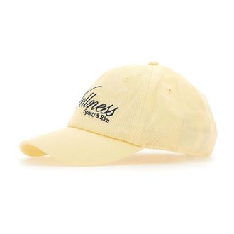 Sporty & Rich Caps, female, Yellow, Size: ONE SIZE Avenue Cap