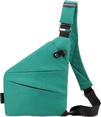 Generic Anti-Theft Crossbody Bag for Secure Travel, Unisex Sling Sash Design for Hands-Free Convenience