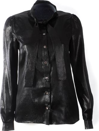 Dolce & Gabbana Dames Kanten Lange Mouwen Blouse