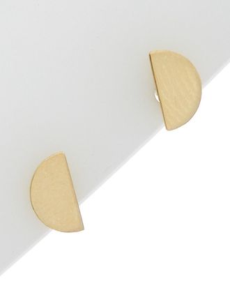 Italian Gold, Inc 14K Italian Gold Polished Half Circle Studs