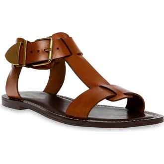 Steve Madden Brazinn Gladiator Sandal in Tan Leathe at Nordstrom Rack, Size 11