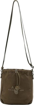 A.P.C. A.p.c., Tassen, Heren, Groen, ONE Size, Cross Body Bags