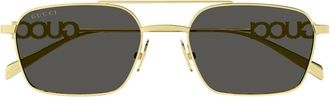 Gucci Sunglasses, unisex, Yellow, Size: 54 MM Gg1804S Sunglasses