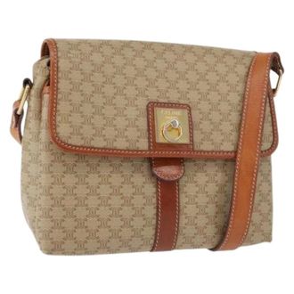 Celine Pre-owned Cross Body Bags, female, Beige, Size: ONE SIZE Pre-owned Vintage Cross Body Bag