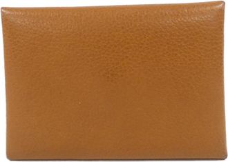 Hermès Fauve Coin Purse/Coin Case (Pre-Owned)