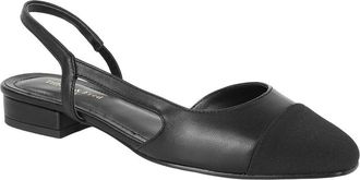 Tiffany & Fred 2-Tone Leather Flat