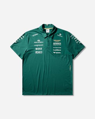 Puma ASTON MARTIN ARAMCO F1 TEAM Replica Polo Green Lux