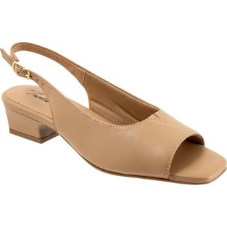 Trotters Dawn Slingback Sandal in Beige at Nordstrom, Size 10.5
