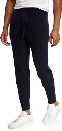 Vince Mens Solid Wool-Cashmere Jogger Pants