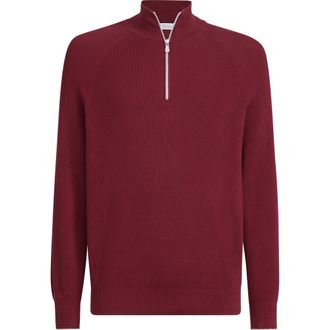 Brunello Cucinelli Cotton sweater in Red at Nordstrom, Size 64 It