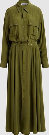 Essentiel Robe Longue Jebba Vert