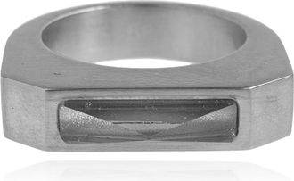 Rick Owens unisex, Accessoires, Grijs, Maat: 58 MM Satijn