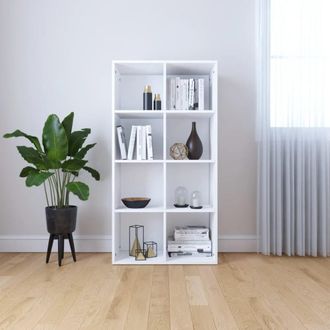 vidaXL Estanter&iacute;a/aparador Madera Contrachapada Blanco 66x30x130 Cm Vidaxl