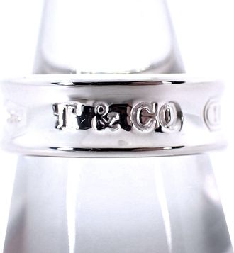 Tiffany & Co. Sterling Silver 925 Band Ring (Pre-Owned)
